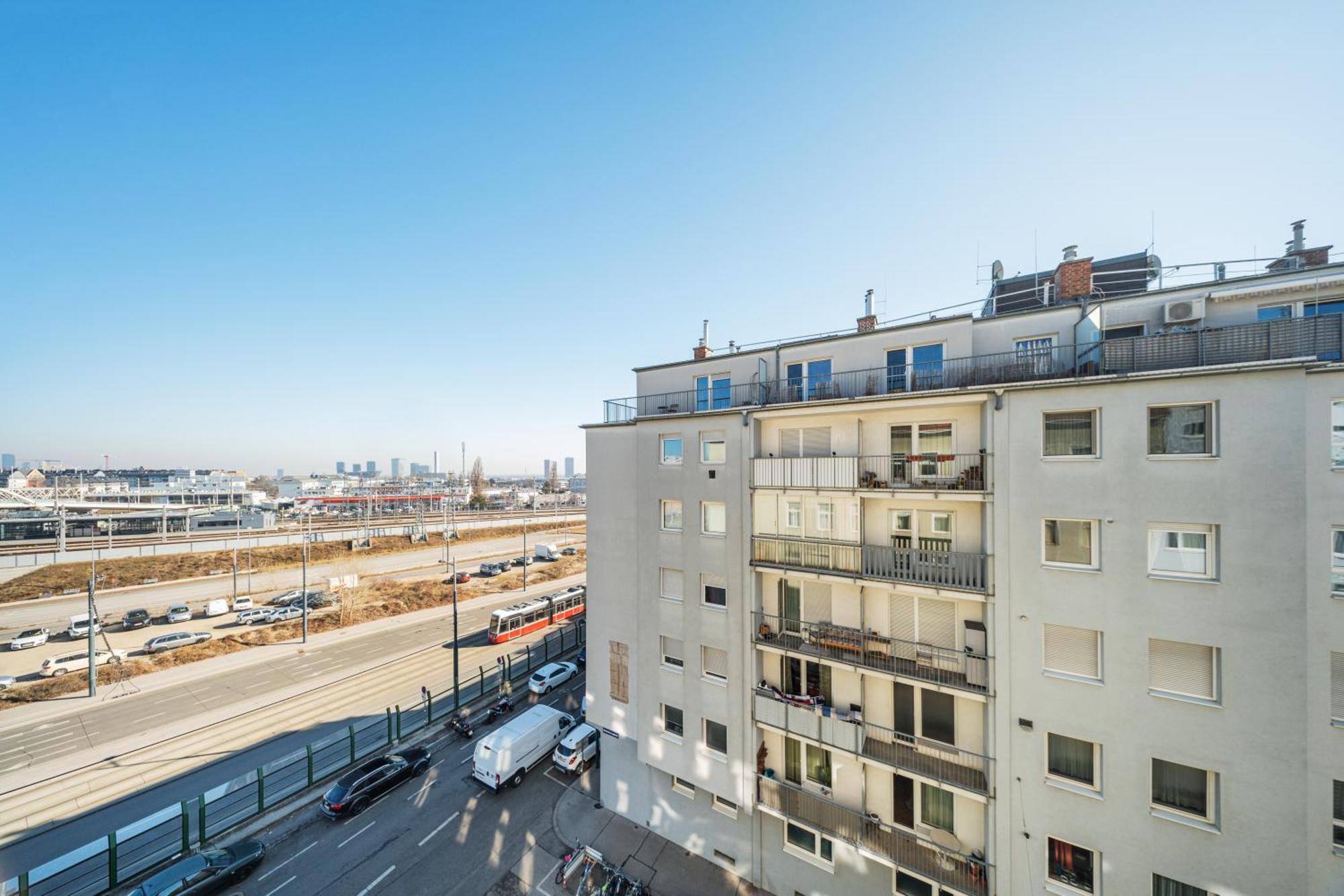 Sonnige Altbauwohnung Nahe Wien Hauptbahnhof Esterno foto