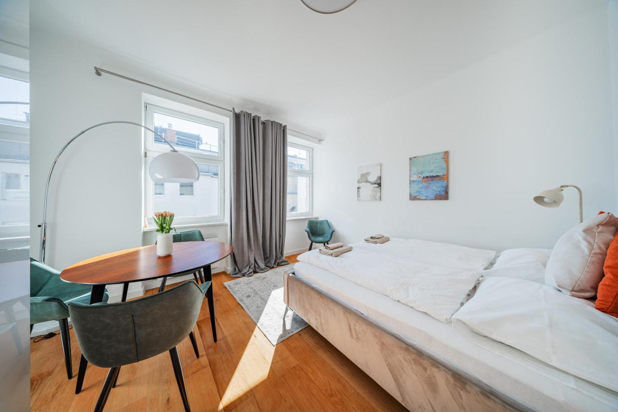Sonnige Altbauwohnung Nahe Wien Hauptbahnhof Esterno foto